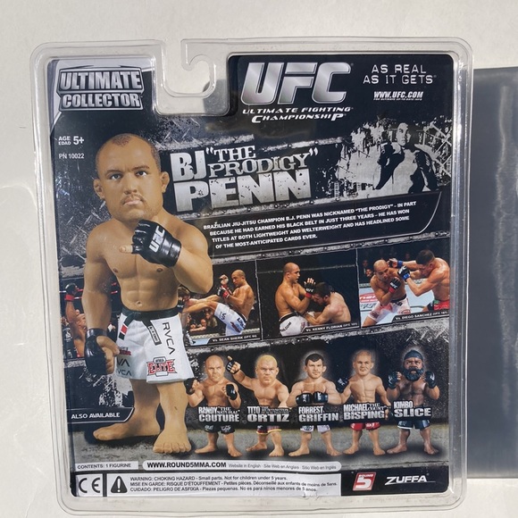 UFC Ultimate Fighting Championship BJ “The Prodigy” Penn figure sealed in box - Picture 4 of 6